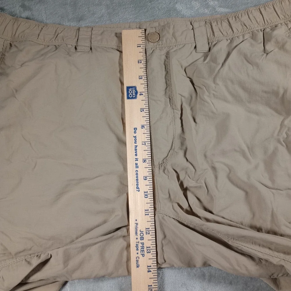 The North Face Cargo Pants Mens XXL Tan Nylon Hiking Outdoor Gorpcore Utility